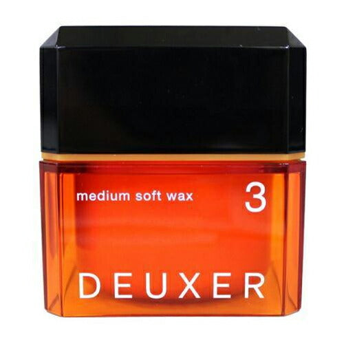 【送料無料】ナンバースリー DEUXER(デューサー) ミディアムソフトワックス 3 80g