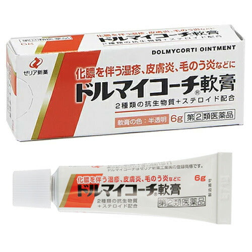 【第(2)類医薬品】【メール便OK】ドルマイコーチ軟膏 6g