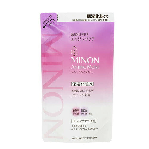 【メール便 送料無料】ミノン アミノモイスト エイジングケア ローション つめかえ用 130ml
