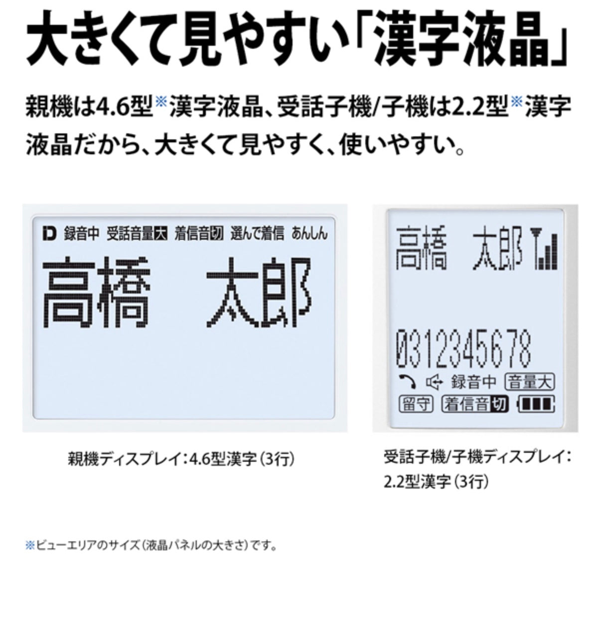 SHARP (シャープ)[JD-AT90CL] あんしんフラッシュランプ搭載 防犯 電話機 子機1台タイプ ホワイト系