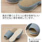 FOOT WELL リプル　スリッパ Mサイズ 約25.0cm　グリーン