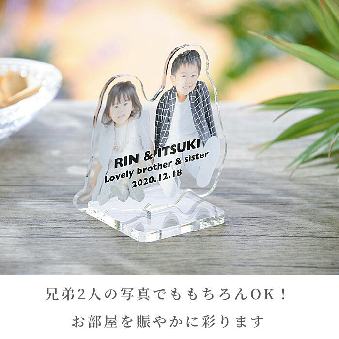 はい ポーズ■写真 プリント 母の日 父の日 オリジナル フォト プリント オーダーメイド アクリルスタンド 敬老の日  名入れ メモリアル 赤ちゃん 七五三 記念 ペット 犬 猫 出産祝い 出産内祝い 内祝い おしゃれ かわいい プレゼント