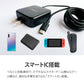 （ホワイト）iCarry 5V2.4A スリム タイプC コンセント スマホ充電器 【Type-C 12W 急速充電】17-AC11C