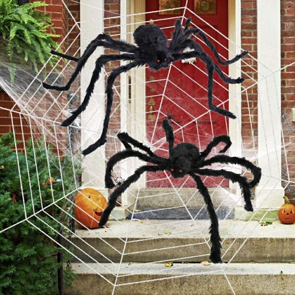 ぬいぐるみ 玩具 蜘蛛 クモ 81cm スパイダー 特大 おもしろ ドッキリ 飾り ハロウィン 特大サイズ パーティーグッズ 恐怖 悪ふざけ ジョーク おもちゃ 誕生日 クリスマス ギフト サプライズ 手品 マジック マジシャン