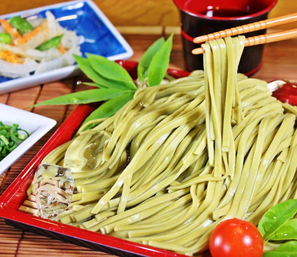 【3人シェア買いでお得】抹茶が香る…茶うどんセット3袋6人前【1袋たっぷり200ｇ（100ｇ ×2束入り）】合計600ｇ