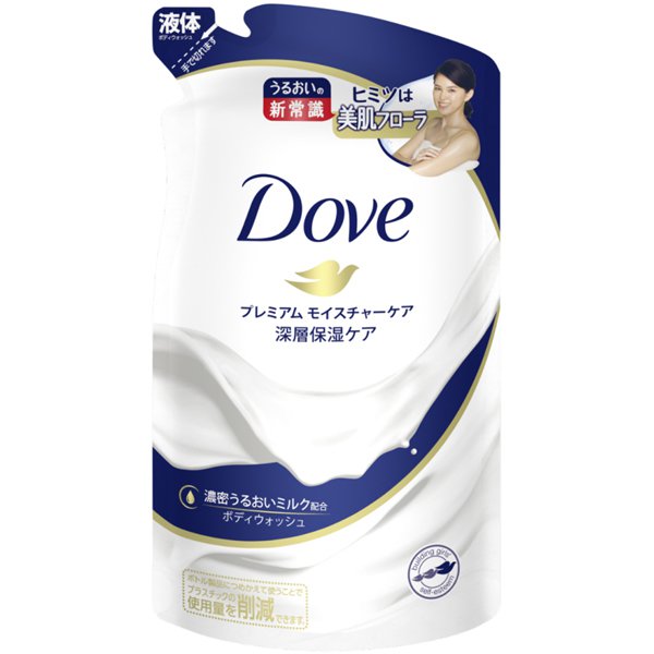 【おまけ付き！】Dove（ダヴ） ボディウォッシュ 深層保湿ケア プレミアムモイスチャーケア 詰替 360g [ボディソープ]