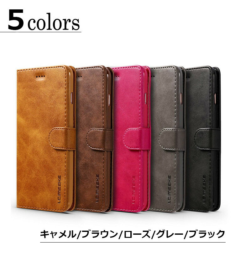 iPhoneケース スマホケース iPhoneXR グレー 手帳型 ブックカバー 韓国 おしゃれ かわいい