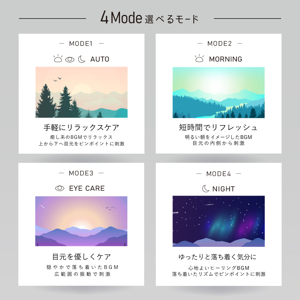 EYE BEAT　目元エステ アイマスク  3D振動