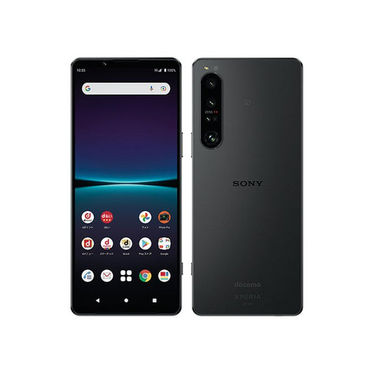 [新品] docomo SONY Xperia 1 IV SO-51C ブラック シムロック解除済 SIMフリー4942857222852