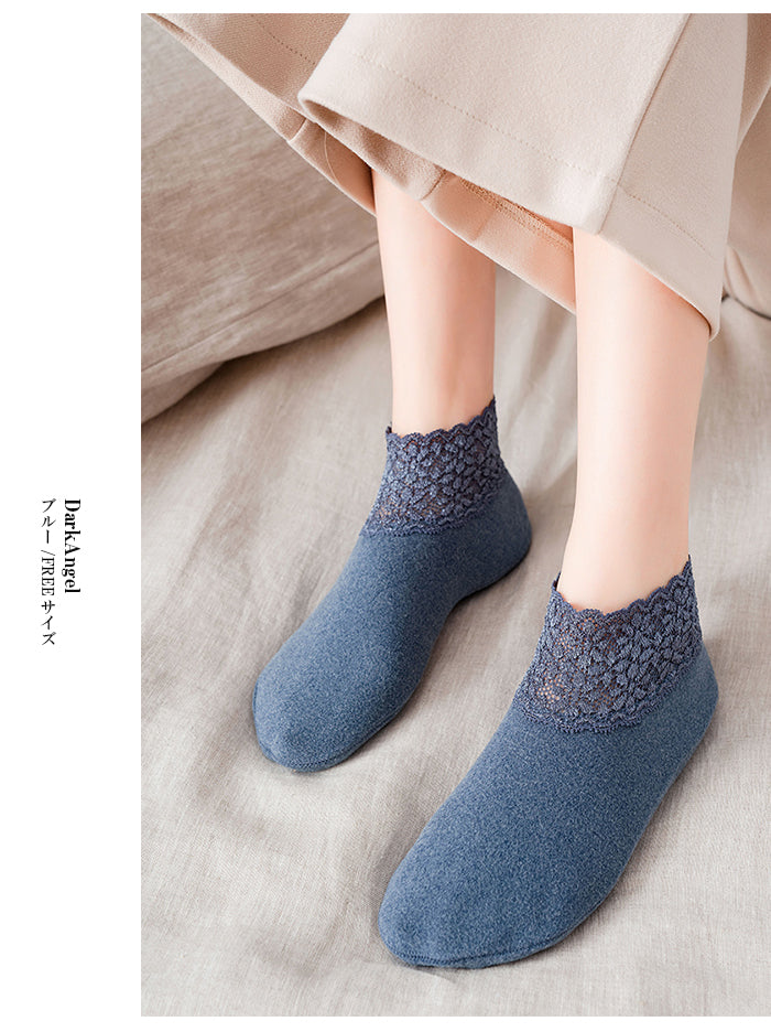 【SUPER在庫処分市】5色入　開店記念SALE   大人気靴下５足セット 送料無料　男女兼用レディース　8色　暖かい　防寒ソックス　冷え症　無地