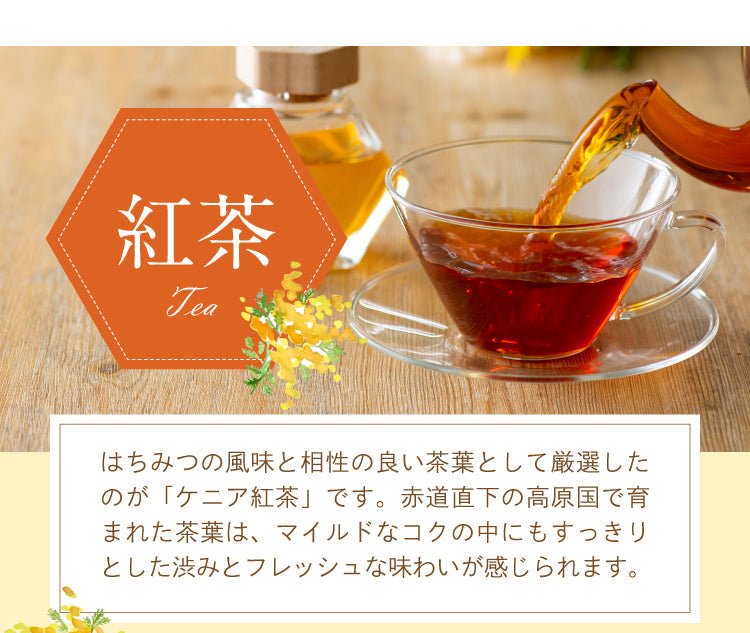 リンツ ミニプラリネ 180g ＋ 贅沢はちみつ紅茶 【エコ得】
