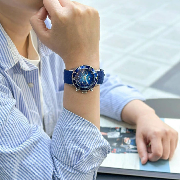 ice-watch アイスウォッチ ICE chrono - ディープブルー - ミディアム 021441