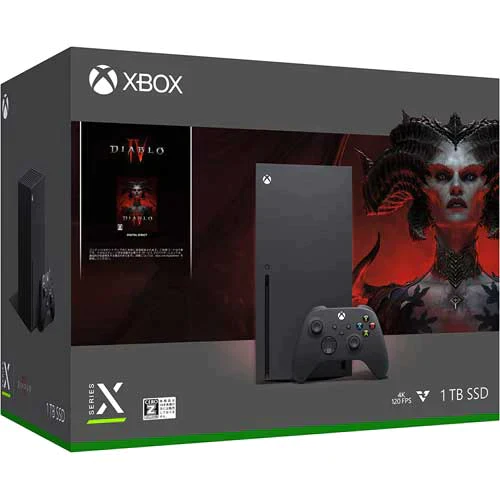 【新品/送料無料～】マイクロソフト Microsoft Xbox Series X (ディアブロIV同梱版) RRT-00042 Diablo 4
