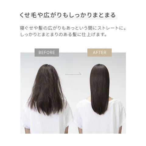 【最安値挑戦祭】ヒートブラシ ヘアブラシ ストレート ヘアアイロン ブラシ マイナスイオン 瞬間120秒 海外対応 AND・DECO オフホワイト