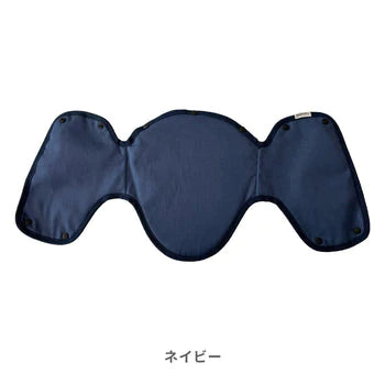 【ネイビー】抱っこ紐 ヘッドサポート 抱っこひも 首かっくんにならない 頭あて 首あて 首カックン 防止 首かっくん防止 よだれカバー 赤ちゃん あかちゃん おんぶ紐 よだれパッド ベビー 女の子 子供 便利アイテム 洗える 出産祝い ギフト おんぶ