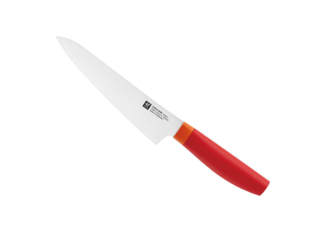 【公式】 ZWILLING Now S コンパクトシェフ 140mm レッド | ツヴィリング J.A. ヘンケルス 包丁 シェフナイフ ステンレス 牛刀 ナイフ 14cm 肉 魚 野菜 果物 小型 小さめ ドイツ製 よく切れる