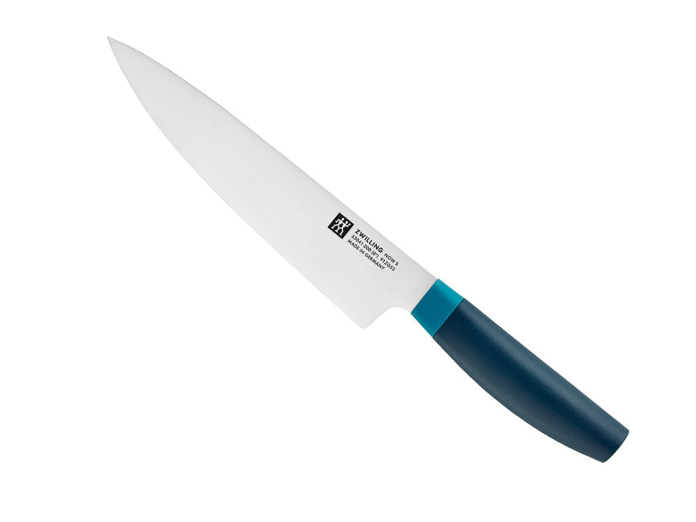 【公式】 ZWILLING Now S シェフナイフ 200mm ブルー | ツヴィリング J.A. ヘンケルス 包丁 万能包丁 ステンレス 牛刀 ナイフ 20cm 肉 魚 野菜 ドイツ製 よく切れる
