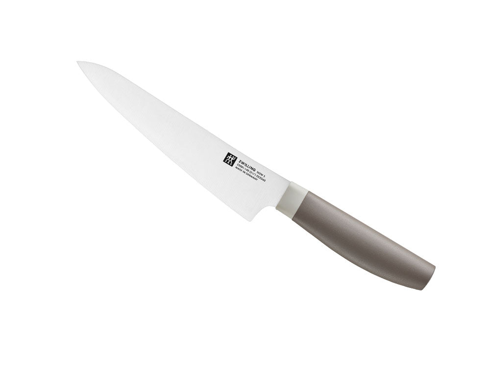 【公式】 ZWILLING Now S コンパクトシェフ 140mm グレー | ツヴィリング J.A. ヘンケルス 包丁 シェフナイフ ステンレス 牛刀 ナイフ 14cm 肉 魚 野菜 果物 小型 小さめ ドイツ製 よく切れる