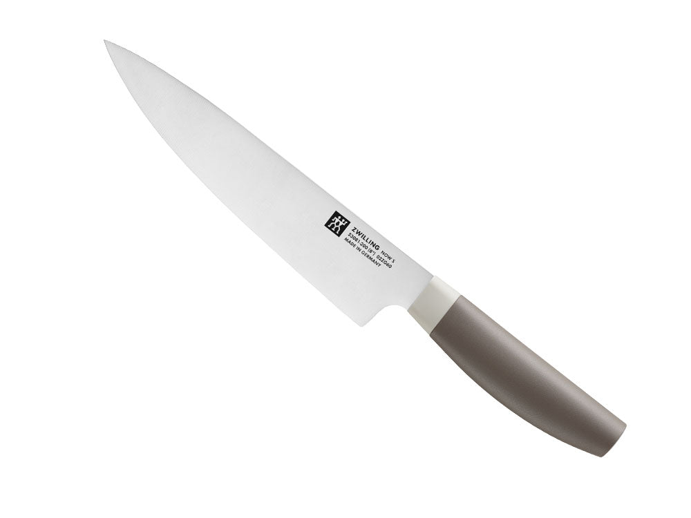 【公式】 ZWILLING Now S シェフナイフ 200mm グレー | ツヴィリング J.A. ヘンケルス 包丁 万能包丁 ステンレス 牛刀 ナイフ 20cm 肉 魚 野菜 ドイツ製 よく切れる
