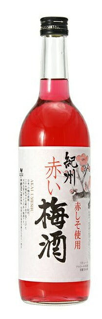 中野BC 赤い梅酒 720ml 1本【ご注文は12本まで一個口配送可能】