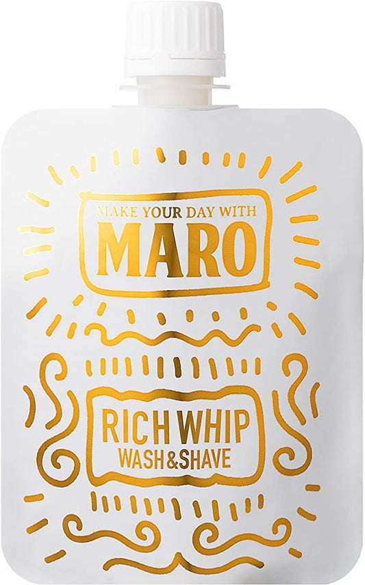 【おまけ付き！】プレミアム泥洗顔 [しっとり肌へ] グルーヴィーシトラスの香り MARO マーロ 100g メンズ