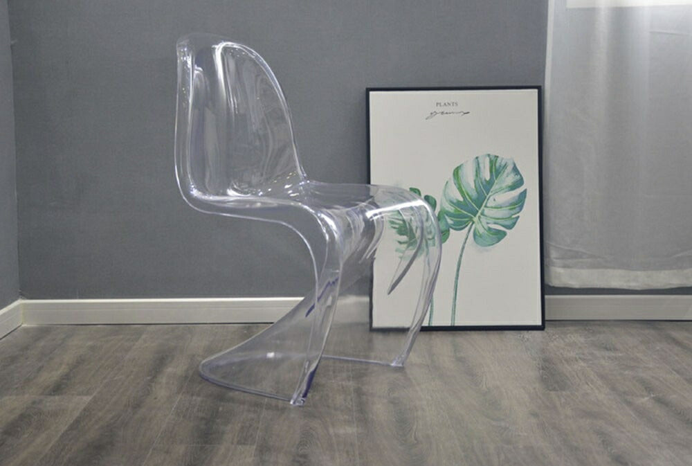 椅子 パントンチェア スツール クリアチェア クリア 透明 リプロダクト チェア chair デザイナーズチェア 特大 インテリア オブジェ 置物 デザイナーズ おしゃれ 可愛い かわいい プレゼント ギフト 贈り物 オーナメント 北欧 コレクション アメリカ 工芸品 装飾品 モダン