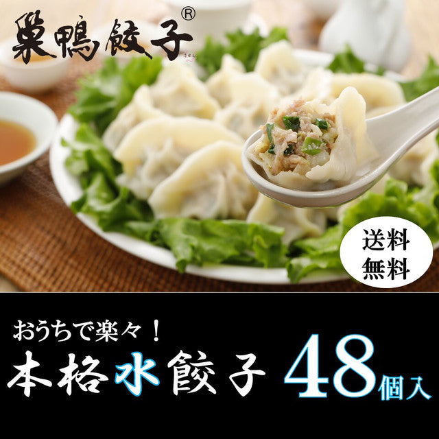 48個（12個入り×4袋）巣鴨水餃子 おうちで楽々！本格水餃子