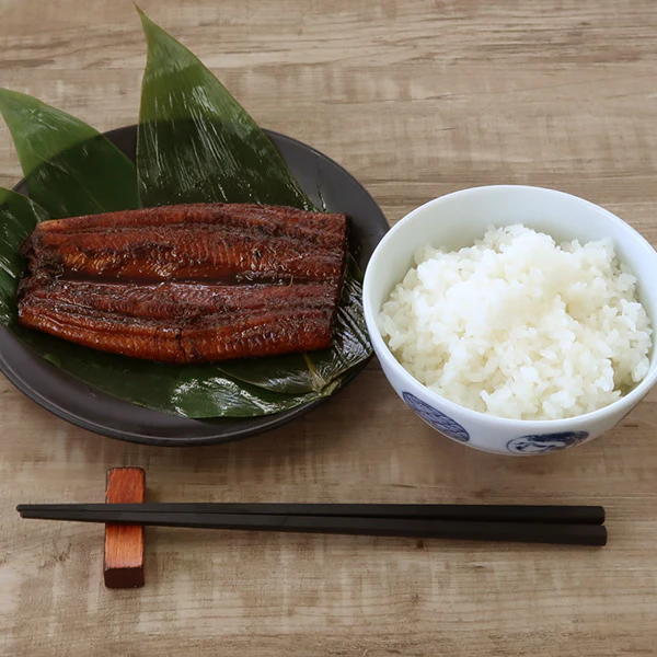 【三河産特上鰻】うなぎ蒲焼 魚沼ごはん 鰻(大サイズ) 1尾/カット2枚