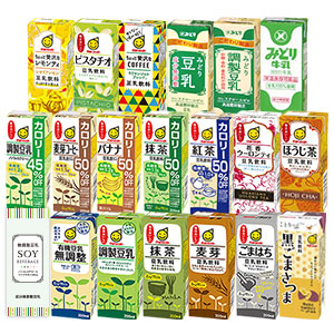マルサンアイ 豆乳飲料[豆乳 無調整 調製 麦芽 抹茶 カロリーオフ 牛乳]200ml×72本[24本×3箱]［賞味期限：製造より120日］【3~4営業日以内に出荷】【送料無料】お料理 ケーキ お菓子 豆乳アイス