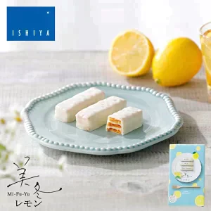 ★夏期休売　新発売!!!【北海道限定・季節限定】美冬 レモン【6個入×1箱】新千歳空港 お土産 白い恋人の石屋製菓の チョコ 菓子です
