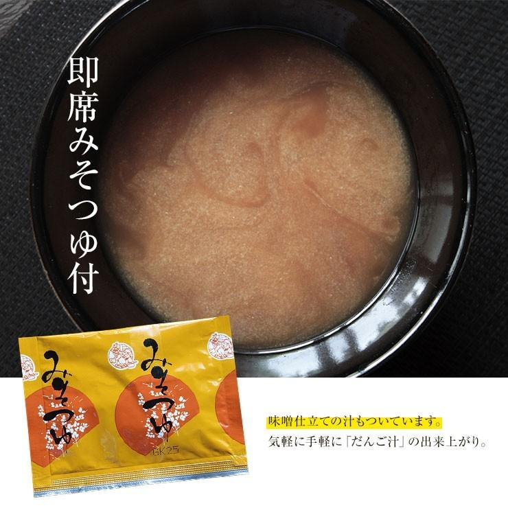 【100円シェア買い】大分 熊本名物  手延べ 半生だんご汁(団子汁/だご汁)  九州名物 120g(2食分)×2【ご新規さんとシェア買い】