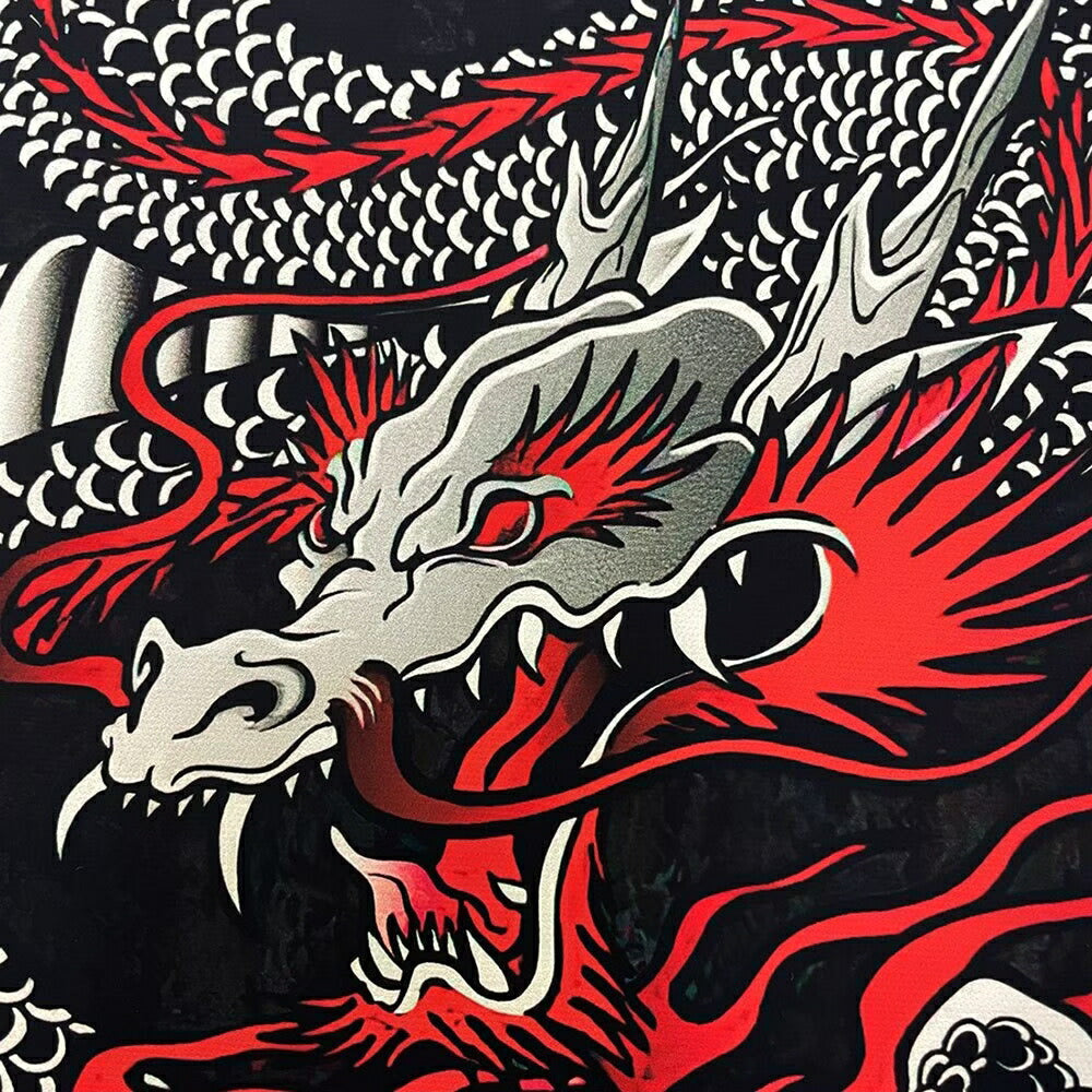 風水 ポスター 黒背景のドラゴン 竜 絵 玄関 龍の飾り 壁 風水グッズ 壁掛け 開運祈願 金運祈願 風水龍 アイテム 龍神 開運 金運 財産運 出世運 恋愛運 幸福 成功 プレゼント 贈り物 開運厄除 祈願成就 開運 運気上昇 インテリア