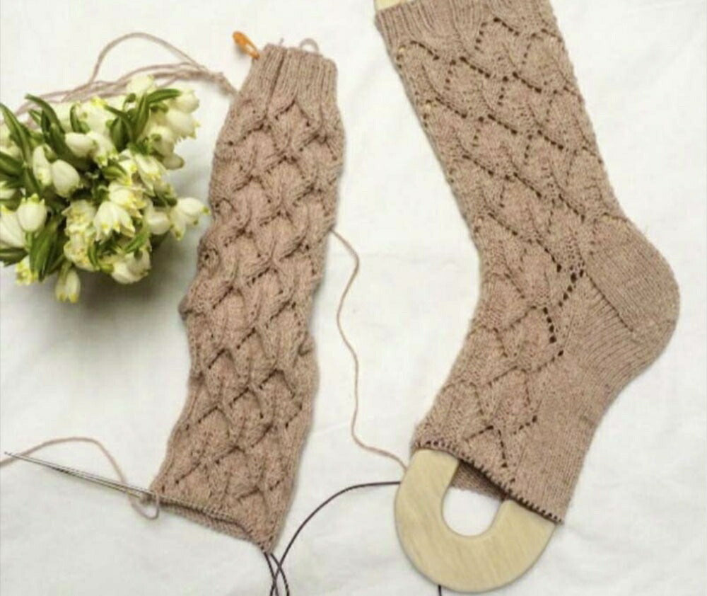 編み物 靴下用 2個セット 木製 ソックブロッカー ソックスブロッカー 手芸 DIY ハンドメイド プレゼント ギフト 贈り物 北欧 おうち ホーム 自宅 手作り 造形 足形 クラフト 樹 木 ブロッカー ソックス 靴下 ニット 毛糸 セット