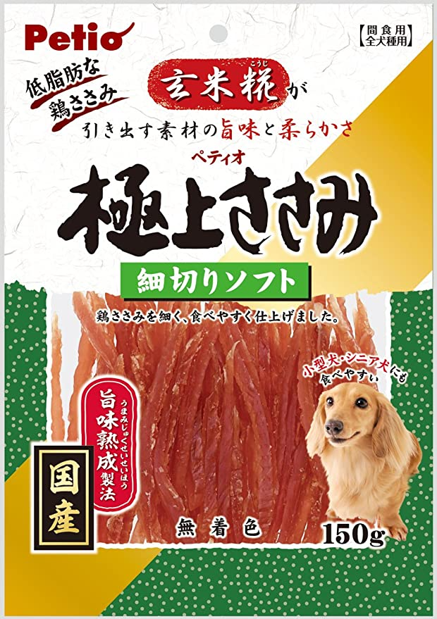 【おまけ付き！】ペティオ (Petio) 犬用おやつ 極上ささみ 細切りソフト ささみ細切り 150g　※