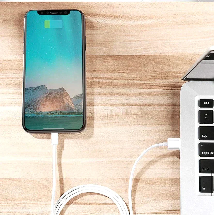 ［5本set･ホワイト］充電ケーブル 1メートル lightning iPhone/iPad/iPod各種対応 【ゲリラセール】