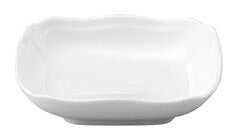ＵＴＹナッピー皿 白磁強化食器 ピーナッツ皿 業務用   陶器のふる里  stockヤ