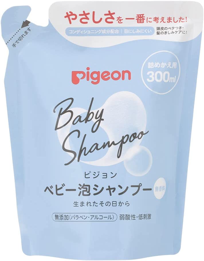 ピジョン Pigeon ベビー泡シャンプー 詰めかえ用 300ml 無香料