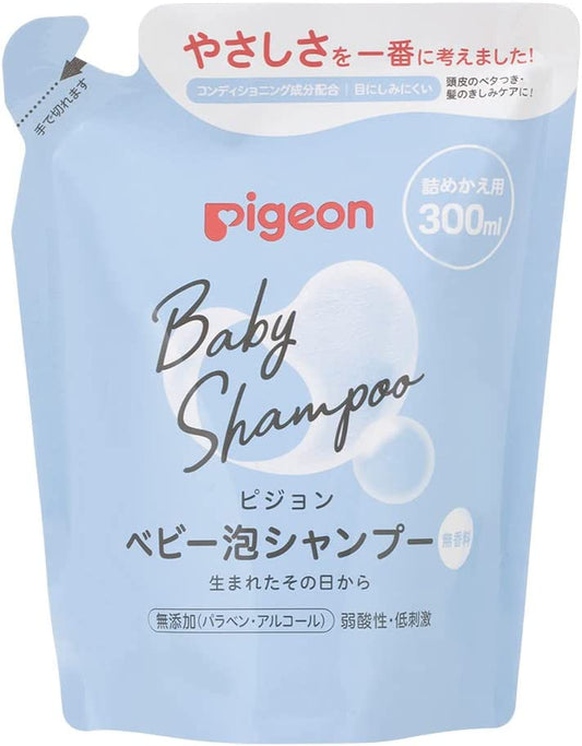 ピジョン Pigeon ベビー泡シャンプー 詰めかえ用 300ml 無香料