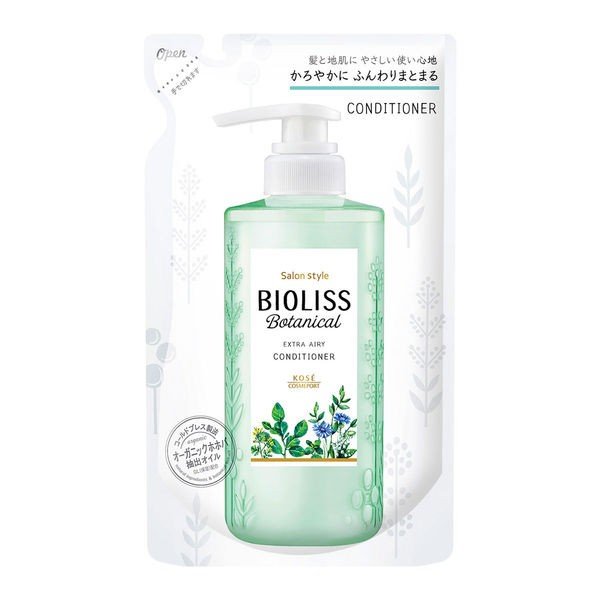 【おまけ付き！】サロンスタイル BIOLISS ビオリス ボタニカル コンディショナーエクストラエアリー 詰め替え 340ml コーセー