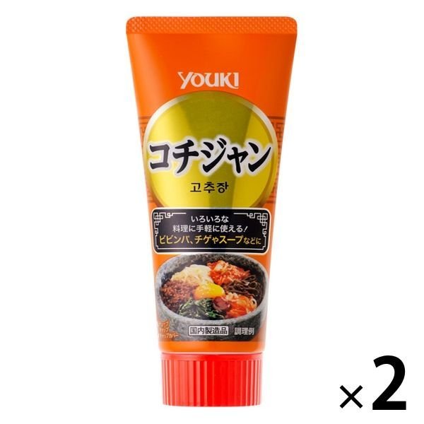 【たっぷり2個+おまけ付き！】コチジャン チューブ 100g 2本 ユウキ食品