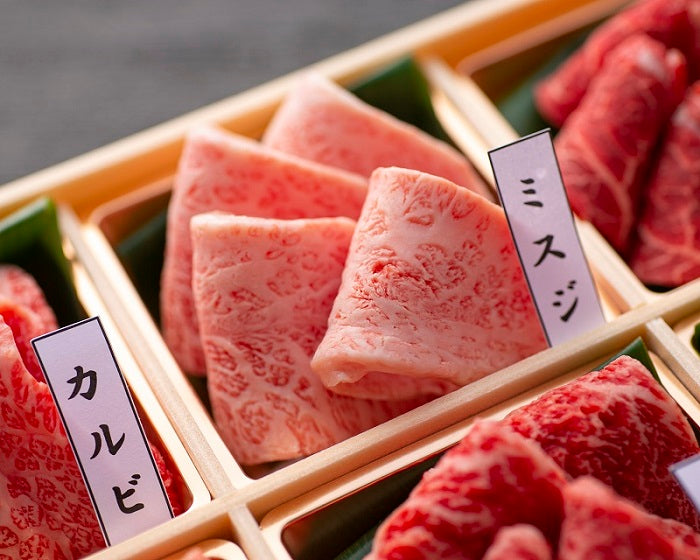 A5等級 極上近江牛 焼肉カット 6種食べ比べセット