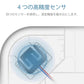 体重計 ヘルスメーター 充電式　デジタル（A）