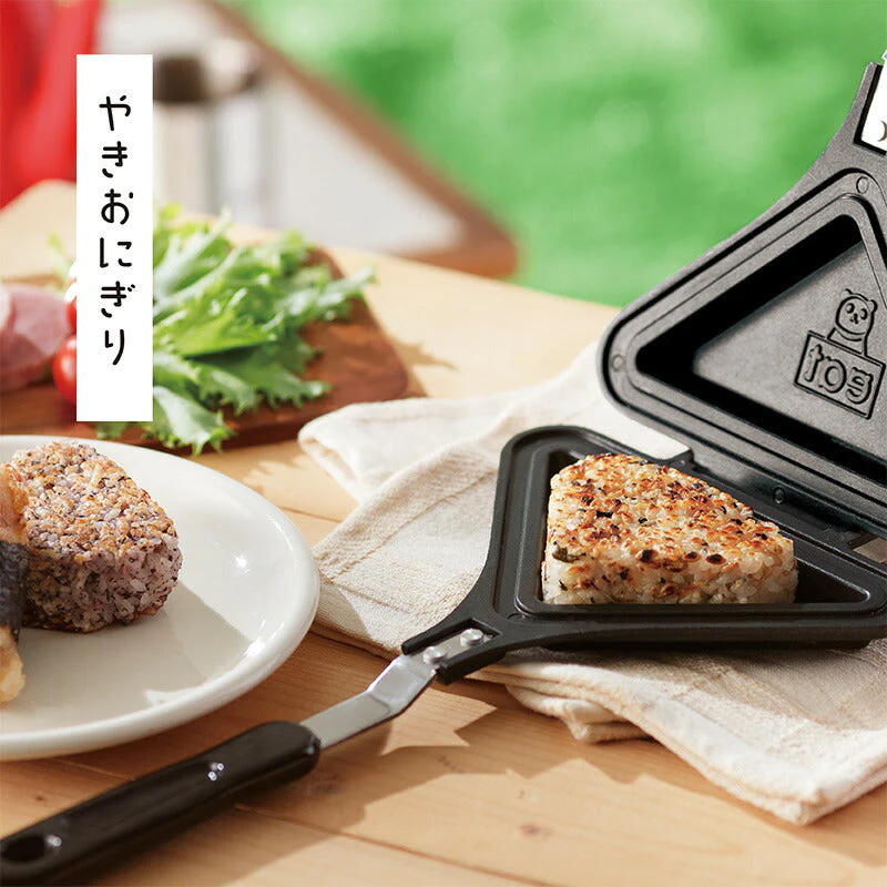 ごきげんホットサンド倶楽部 ホットサンド ホットサンドメーカー クラブサンド  焼きおにぎり 目玉焼きオムレツ キャンプ アウトドア BBQ コンパクト かわいい 可愛い プレゼント