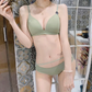 【50セット限定】［36/80AB ブラ&ショーツセット 2セット入］ 超盛れるブラジャー 下着 上下セット 可愛い ショーツ 刺繍レース ノンワイヤー痛くない自胸で谷間復活ナイトブラ 下着 セクシー ブラショーツセット ブラセール【ゲリラセール】