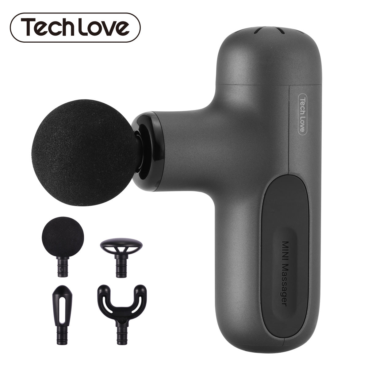 Tech Love CuteX ハンディガン グレー