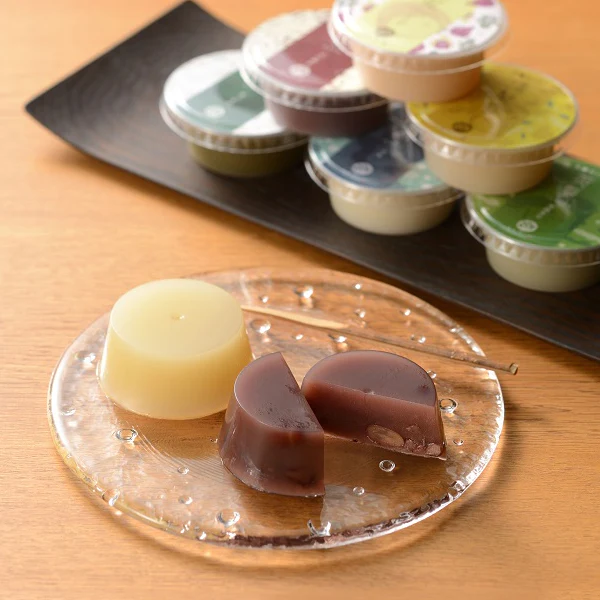 【水羊羹】新潟 水ようかん こびりさん家の手作りおやつ 78g×9個入