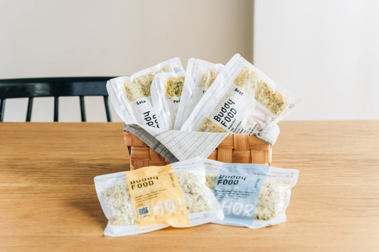 【送料無料】成犬専用の手作りドッグフード【カウシェ特別価格】バディフード / Buddy FOOD / 国産 / 無添加 / フレッシュ / ドッグフード / 総合栄養食 / 成犬専用 / 獣医師監修 / ウェットフード / シニア犬 / 老犬 / 小型犬なら約2週間分 / 大型犬にも / 維持期 / 食い付き / 小食 / ダイエット / 胃腸 / 下痢 / 低脂肪 / 腎臓 / 偏食 / 涙やけ / アレルギー対応 / 術後 / ギフト / 主食 / トッピング