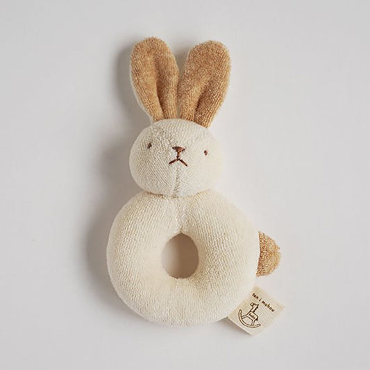 ★非掲載★ がらがら うさぎ ガラガラ オーガニック コットン やわらか かわいい ぬいぐるみ 動物 きなり おもちゃ 鈴 ベビー 赤ちゃん 新生児 ギフト ベビーギフト プレゼント お祝い 出産祝い 誕生日 贈り物