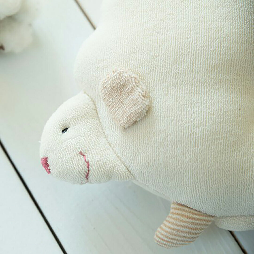 ★非掲載★ ひつじのべびーまくら 枕 授乳まくら オーガニック コットン やわらか かわいい アイテム 役立つ ベビー 赤ちゃん 新生児 ギフト ベビーギフト プレゼント お祝い 出産祝い 誕生日 贈り物 ※代引不可 送料無料 ※代引不可
