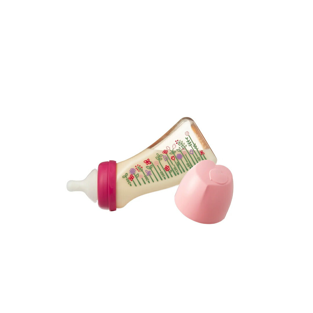 ★非掲載★ ベビー用品 【betta ベッタ ブレイン 広口 WS4-240ml Flower ( Pink )】 出産準備 ベビーグッズ 新生児 子育て 育児 出産祝い プレゼント 赤ちゃんグッズ ギフト プレゼント 送料無料